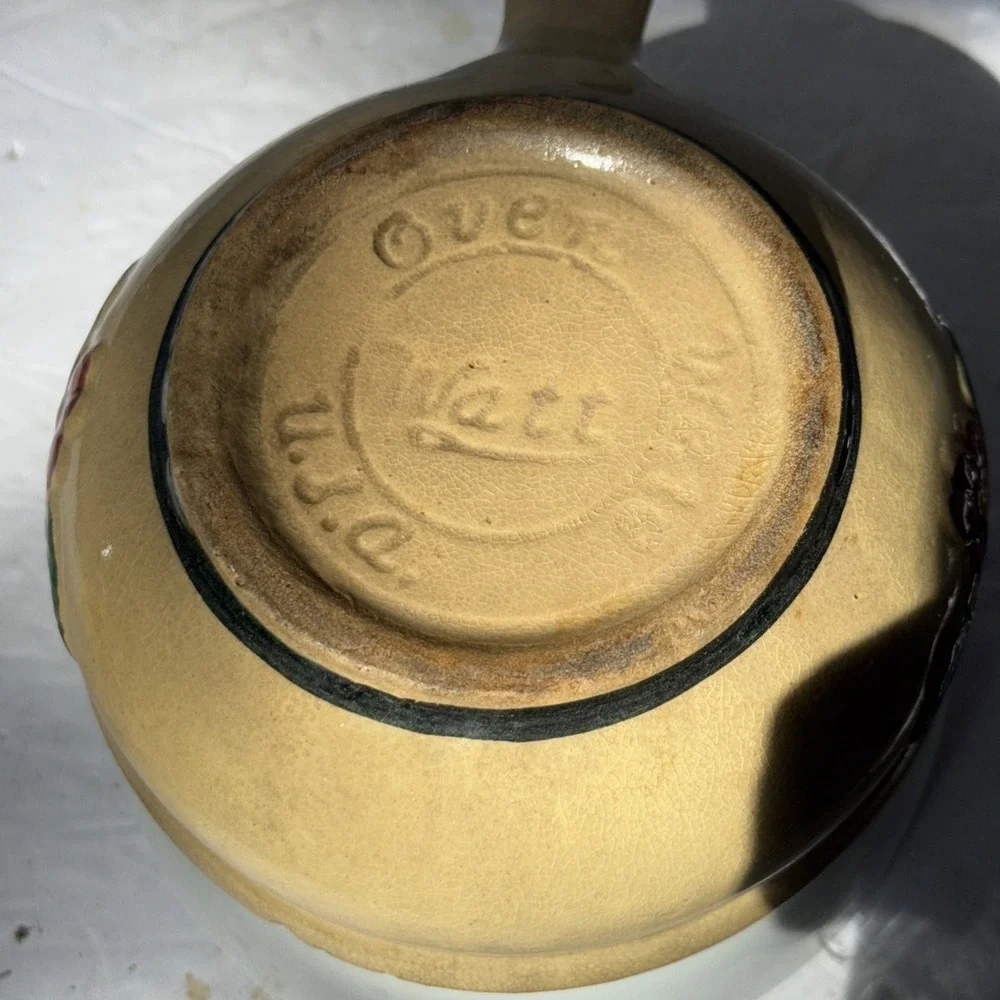 1 RARE Watt Rio‎ Rose Indivdual Casserole with Lid